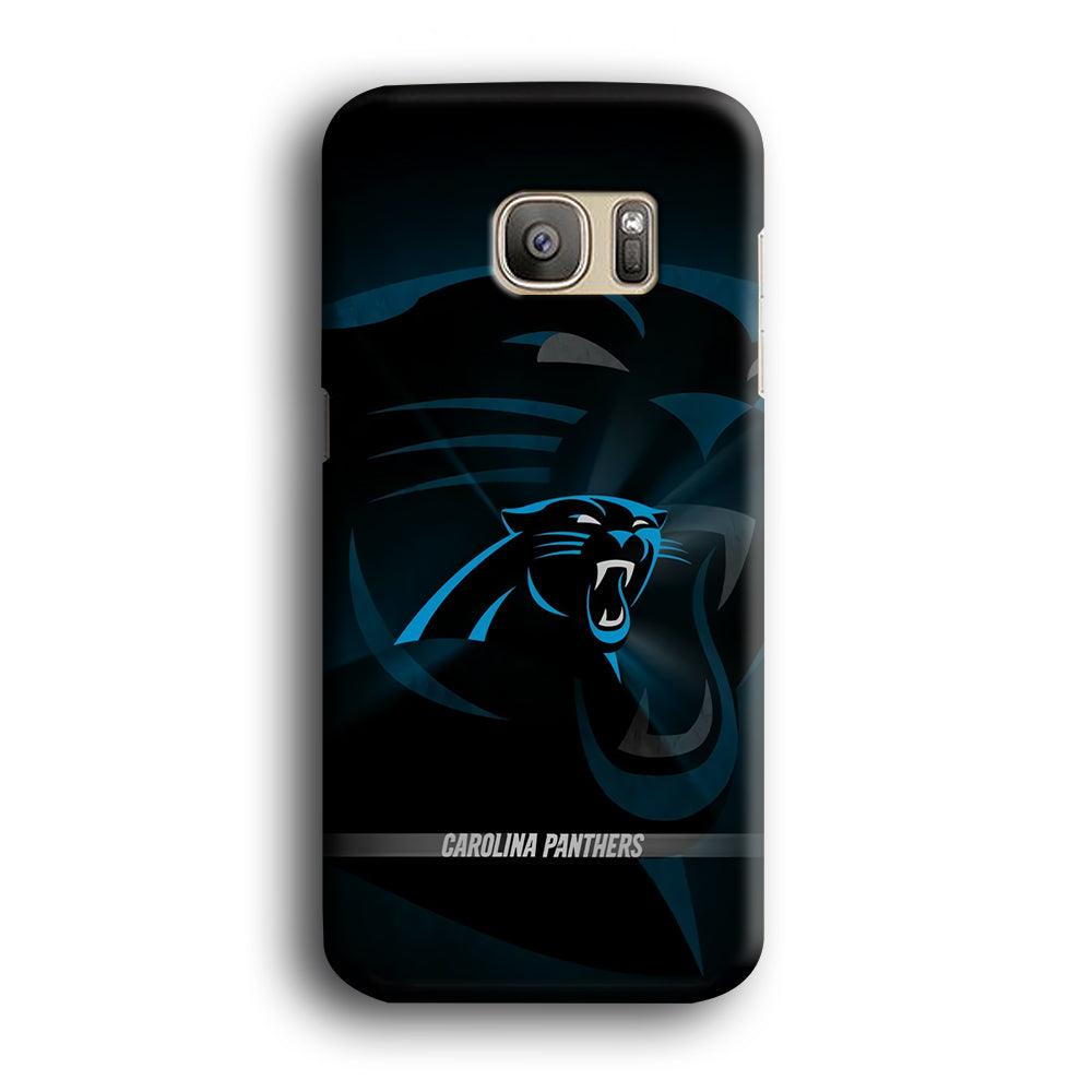 NFL Carolina Panthers 001 Samsung Galaxy S7 Edge Case-Plastic / Full Wrap (3D Case)-Xtracase