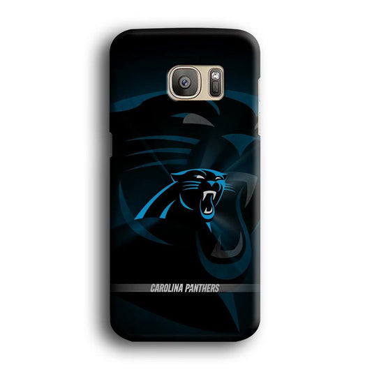 NFL Carolina Panthers 001 Samsung Galaxy S7 Edge Case-Plastic / Full Wrap (3D Case)-Xtracase