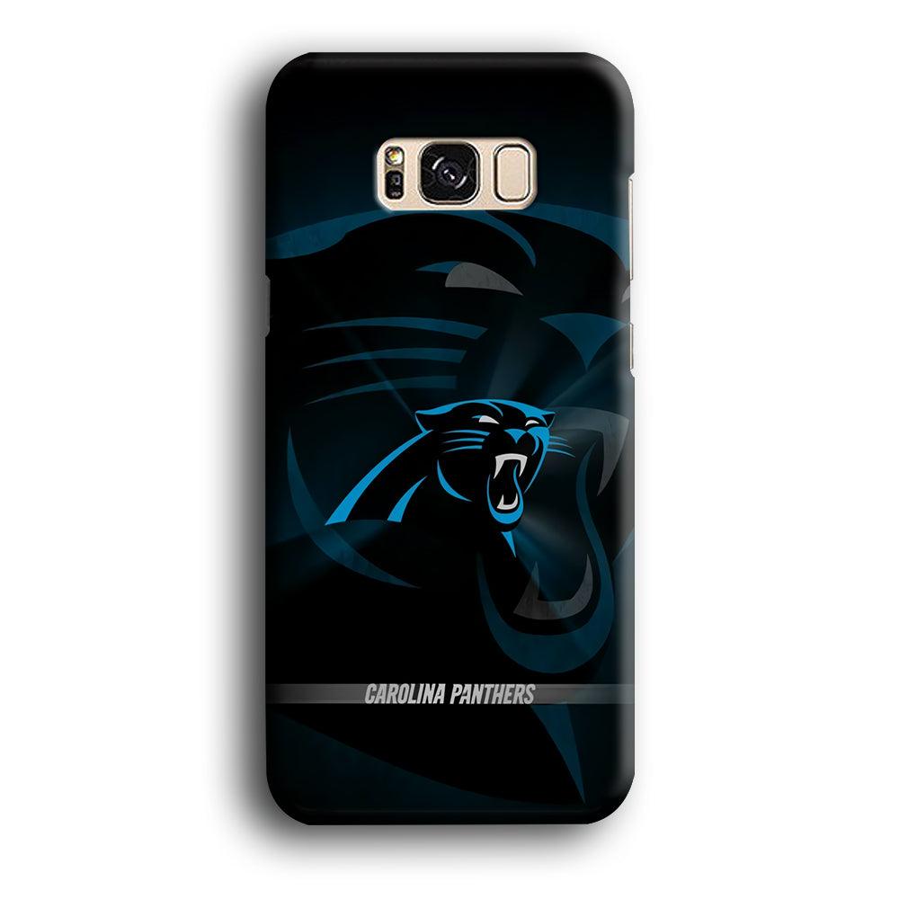NFL Carolina Panthers 001 Samsung Galaxy S8 Case-Plastic / Full Wrap (3D Case)-Xtracase