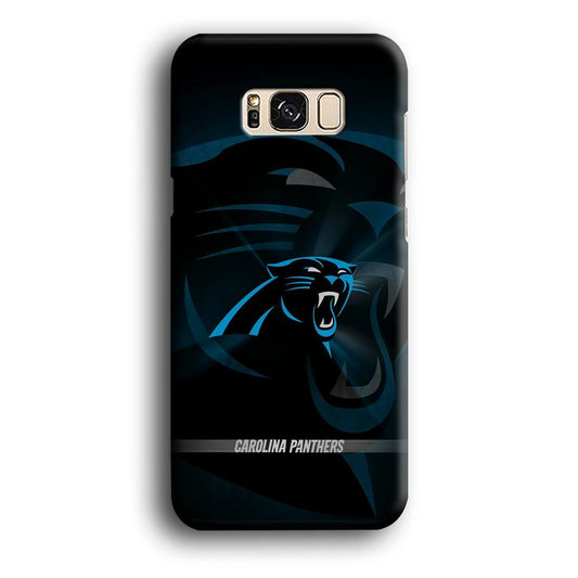 NFL Carolina Panthers 001 Samsung Galaxy S8 Case-Plastic / Full Wrap (3D Case)-Xtracase