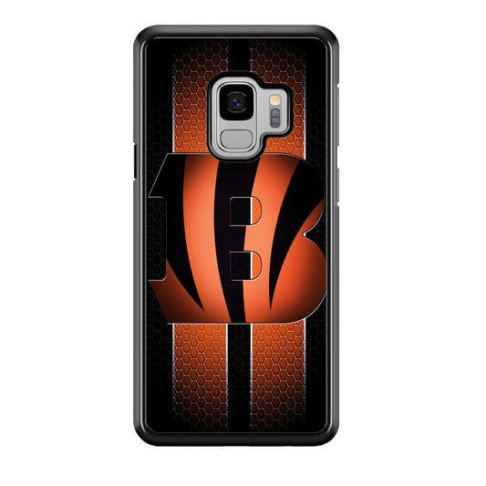 NFL Cincinnati Bengals 001 Samsung Galaxy S9 Case-Plastic / Full Wrap (3D Case)-Xtracase
