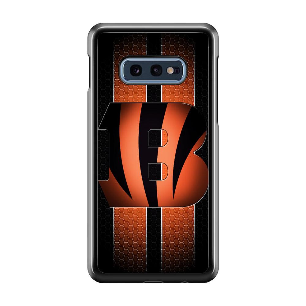 NFL Cincinnati Bengals 001 Samsung Galaxy S10E Case-Plastic / Full Wrap (3D Case)-Xtracase