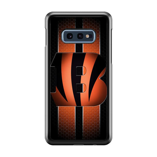 NFL Cincinnati Bengals 001 Samsung Galaxy S10E Case-Plastic / Full Wrap (3D Case)-Xtracase