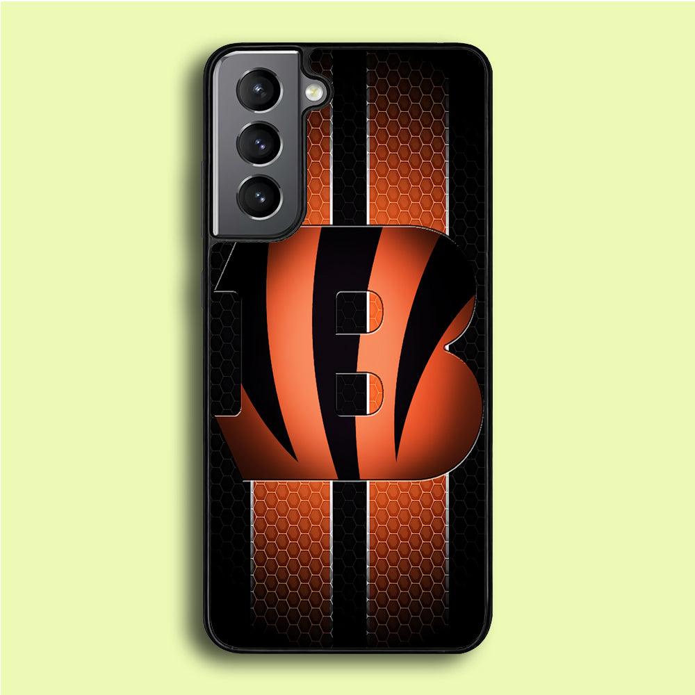 NFL Cincinnati Bengals 001 Samsung Galaxy A16 Case-Rubber / White (2D Case)-Xtracase