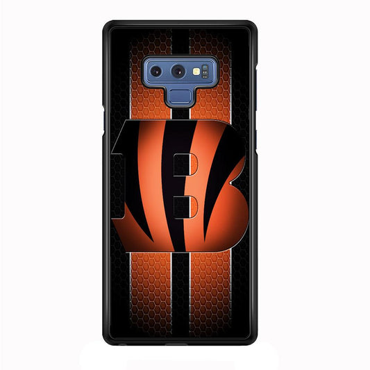 NFL Cincinnati Bengals 001 Samsung Galaxy Note 9 Case-Plastic / Full Wrap (3D Case)-Xtracase