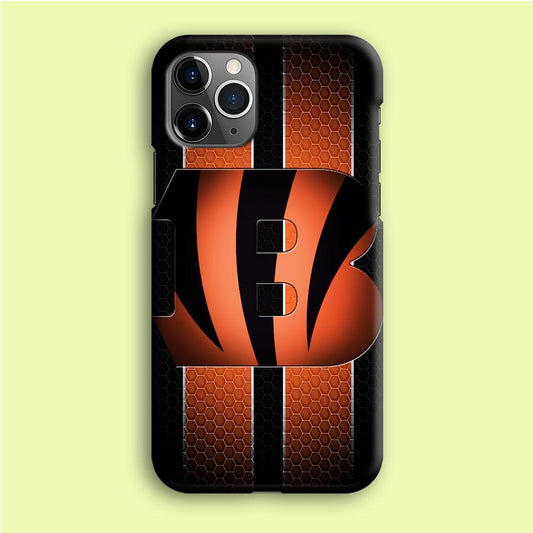 NFL Cincinnati Bengals 001 iPhone 12 Pro Case-Plastic / Full Wrap (3D Case)-Xtracase