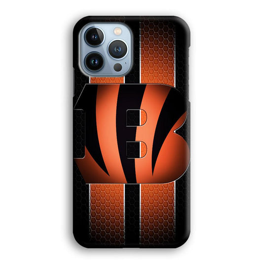 NFL Cincinnati Bengals 001 iPhone 13 Pro Max Case-Plastic / Full Wrap (3D Case)-Xtracase