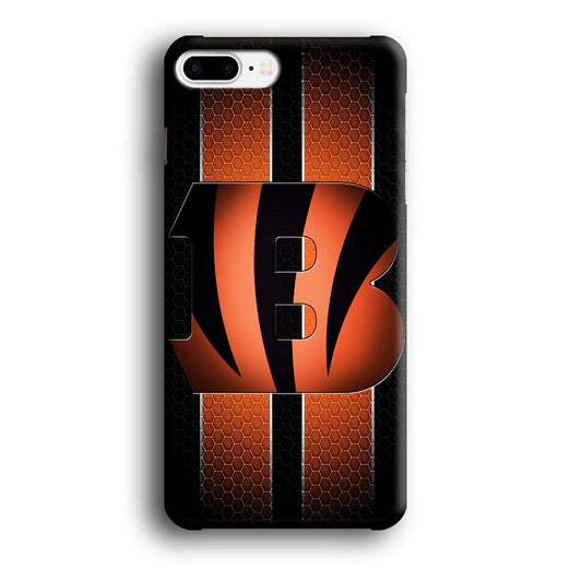 NFL Cincinnati Bengals 001 iPhone 8 Plus Case-Plastic / Full Wrap (3D Case)-Xtracase