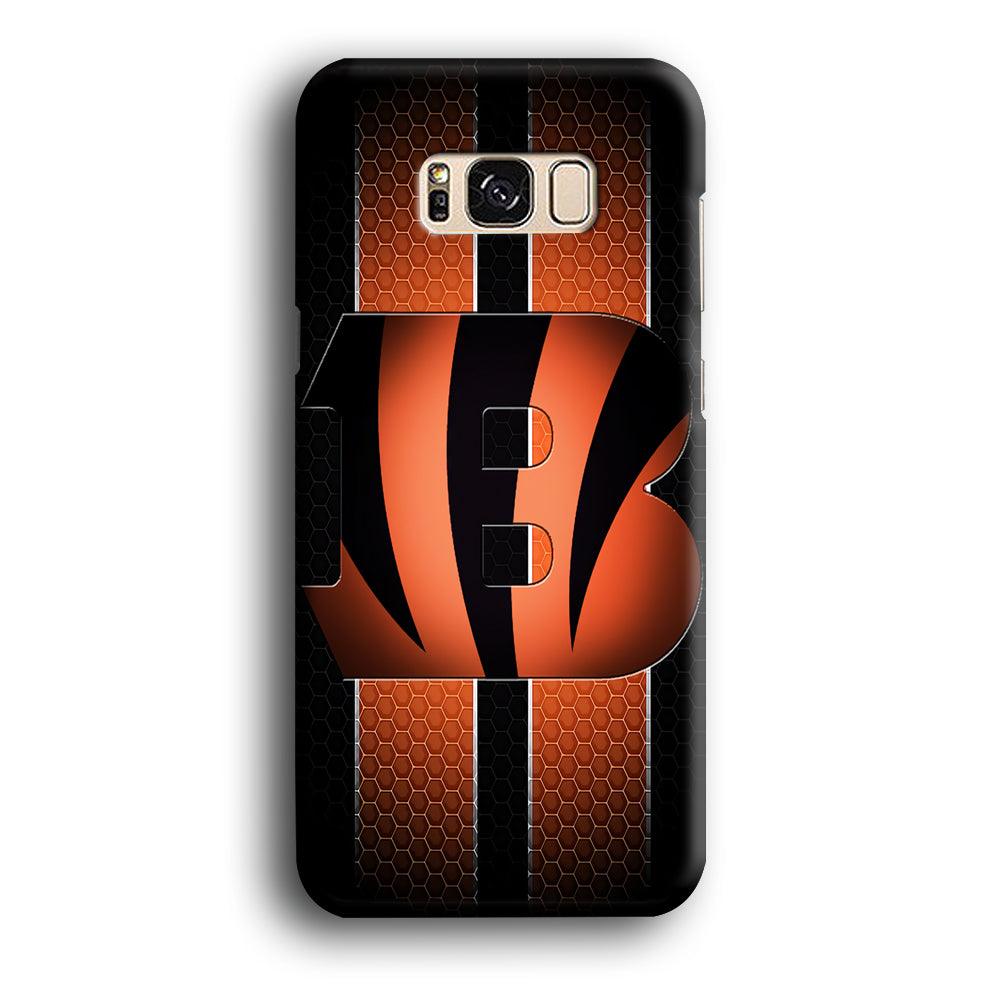 NFL Cincinnati Bengals 001 Samsung Galaxy S8 Case-Plastic / Full Wrap (3D Case)-Xtracase