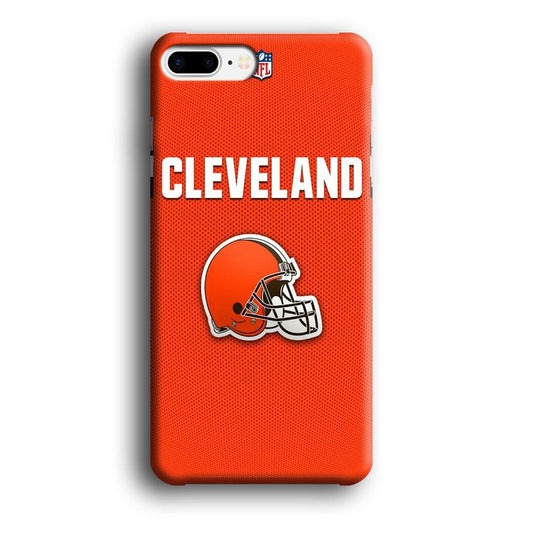 NFL Cleveland Browns 001 iPhone 7 Plus Case-Plastic / Full Wrap (3D Case)-Xtracase