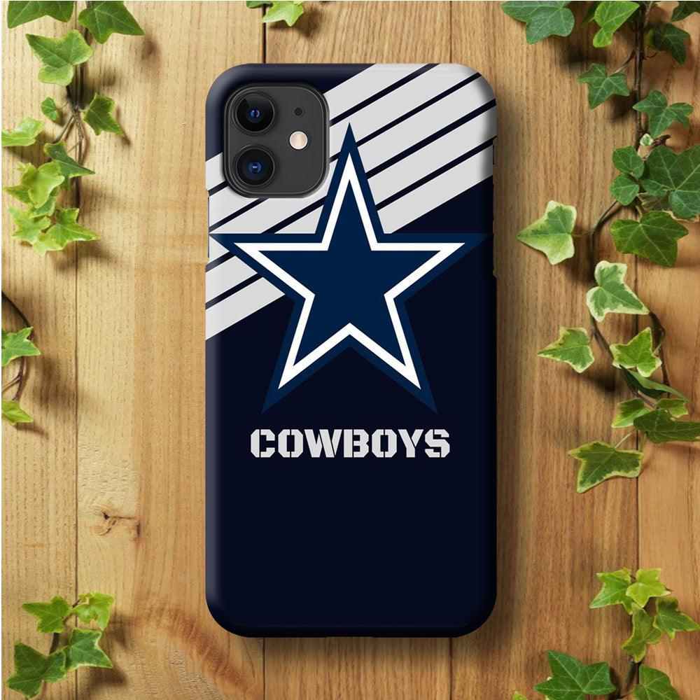 NFL Dallas Cowboys 001 iPhone 11 Case-Plastic / Full Wrap (3D Case)-Xtracase