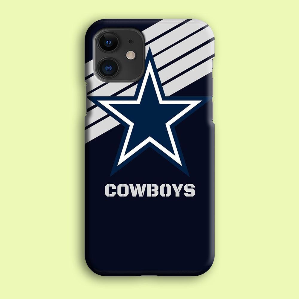 NFL Dallas Cowboys 001 iPhone 12 Mini Case-Plastic / Full Wrap (3D Case)-Xtracase