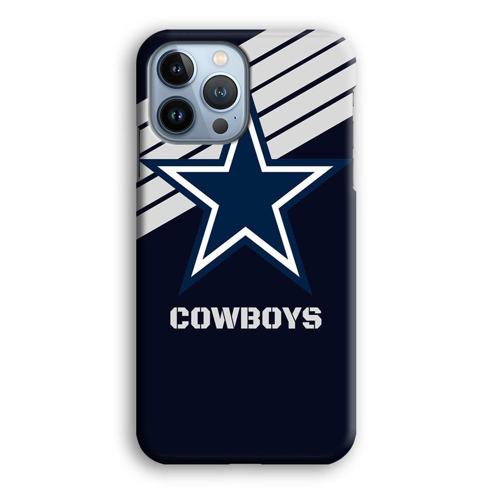 NFL Dallas Cowboys 001 iPhone 13 Pro Max Case-Plastic / Full Wrap (3D Case)-Xtracase