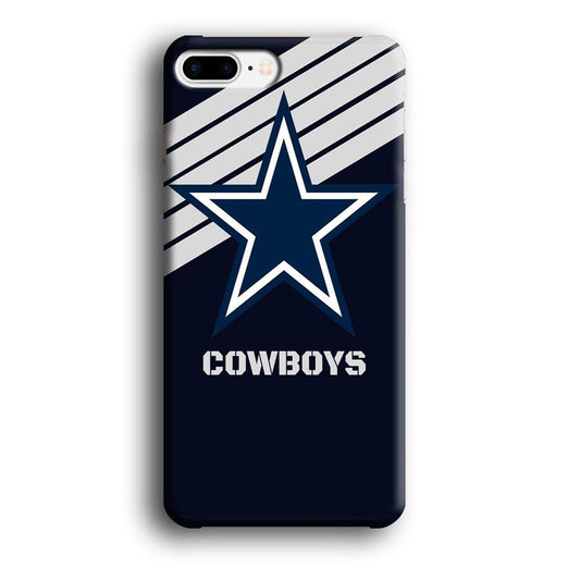 NFL Dallas Cowboys 001 iPhone 8 Plus Case-Plastic / Full Wrap (3D Case)-Xtracase