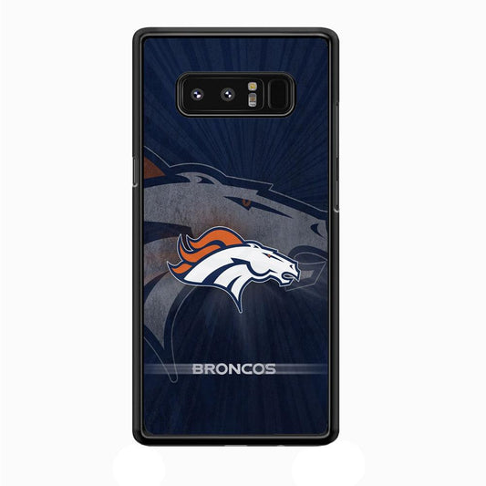 NFL Denver Broncos 001 Samsung Galaxy Note 8 Case-Plastic / Full Wrap (3D Case)-Xtracase