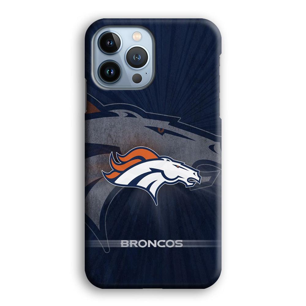 NFL Denver Broncos 001 iPhone 13 Pro Case-Plastic / Full Wrap (3D Case)-Xtracase