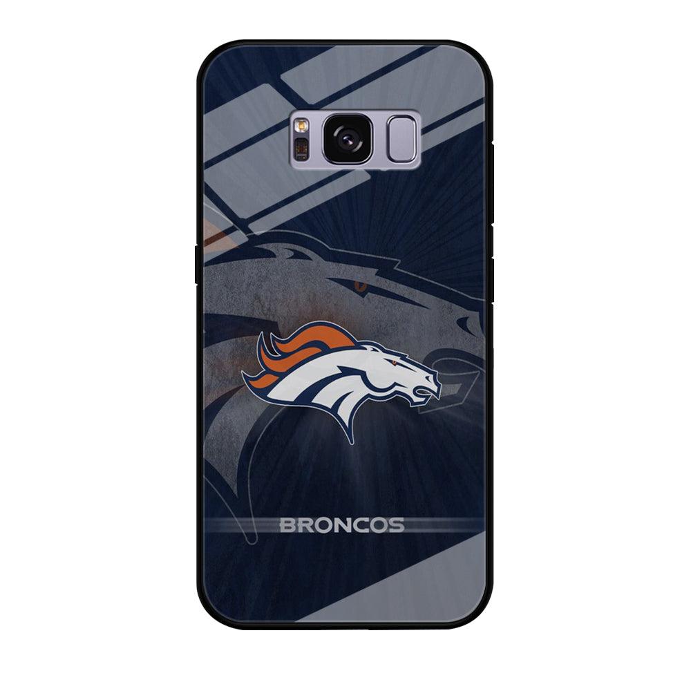 NFL Denver Broncos 001 Samsung Galaxy S8 Case-Tempered Glass Case-Xtracase