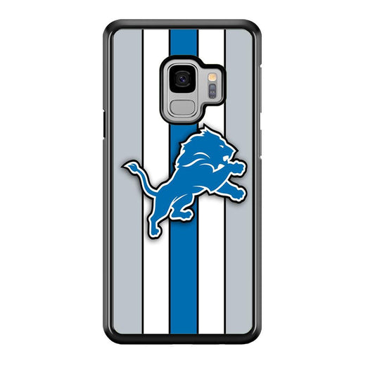 NFL Detroit Lions 001 Samsung Galaxy S9 Case-Plastic / Full Wrap (3D Case)-Xtracase