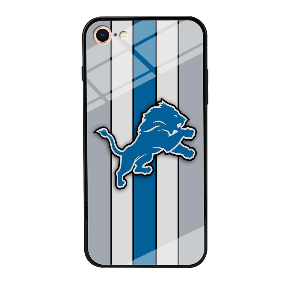 NFL Detroit Lions 001 iPhone 7 Case-Plastic / Full Wrap (3D Case)-Xtracase