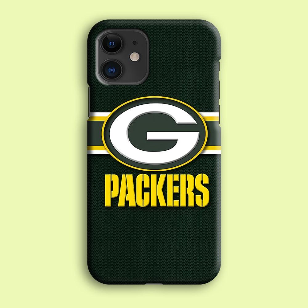 NFL Green Bay Packers 001 iPhone 12 Mini Case-Plastic / Full Wrap (3D Case)-Xtracase