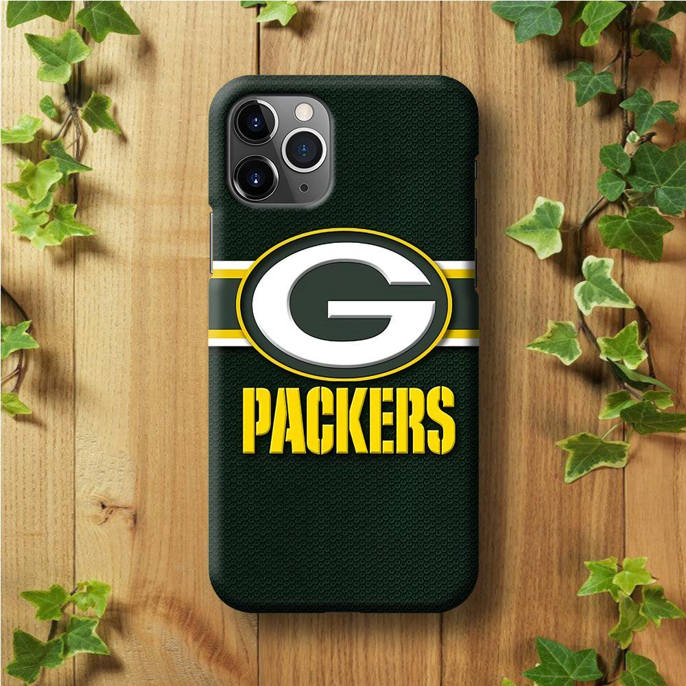 NFL Green Bay Packers 001 iPhone 11 Pro Max Case-Plastic / Full Wrap (3D Case)-Xtracase