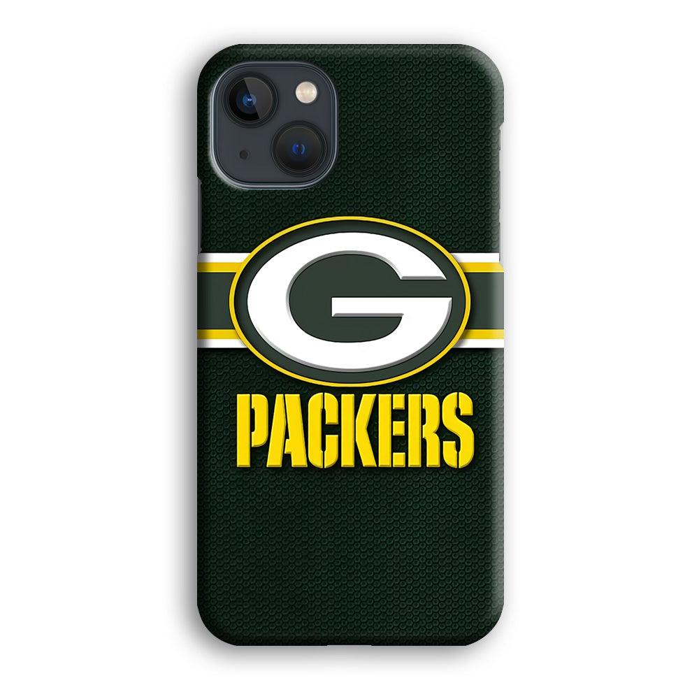 NFL Green Bay Packers 001 iPhone 13 Mini Case-Plastic / Full Wrap (3D Case)-Xtracase
