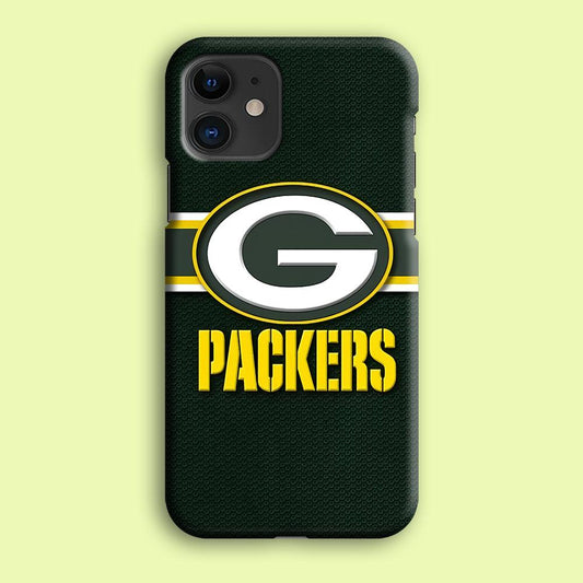 NFL Green Bay Packers 001 iPhone 12 Case-Plastic / Full Wrap (3D Case)-Xtracase