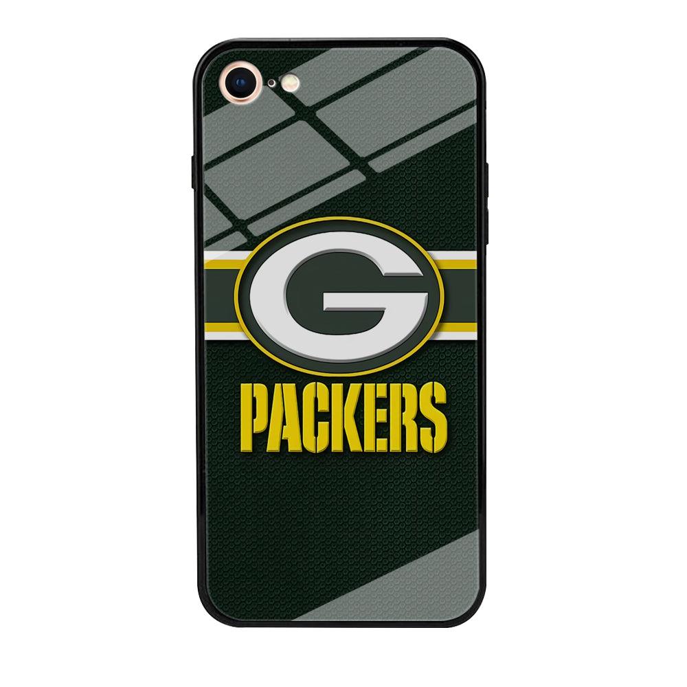 NFL Green Bay Packers 001 iPhone 8 Case-Tempered Glass Case-Xtracase