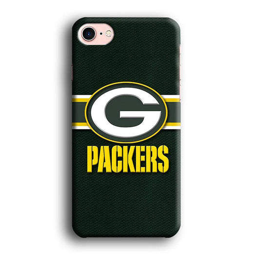 NFL Green Bay Packers 001 iPhone 8 Case-Plastic / Full Wrap (3D Case)-Xtracase