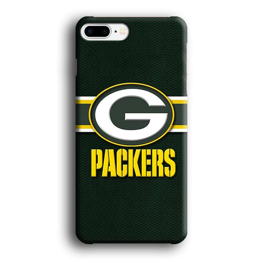 NFL Green Bay Packers 001 iPhone 8 Plus Case-Plastic / Full Wrap (3D Case)-Xtracase