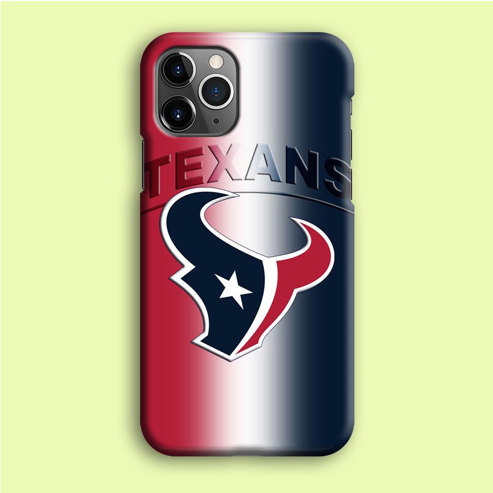 NFL Houston Texans 001 iPhone 12 Pro Case-Plastic / Full Wrap (3D Case)-Xtracase