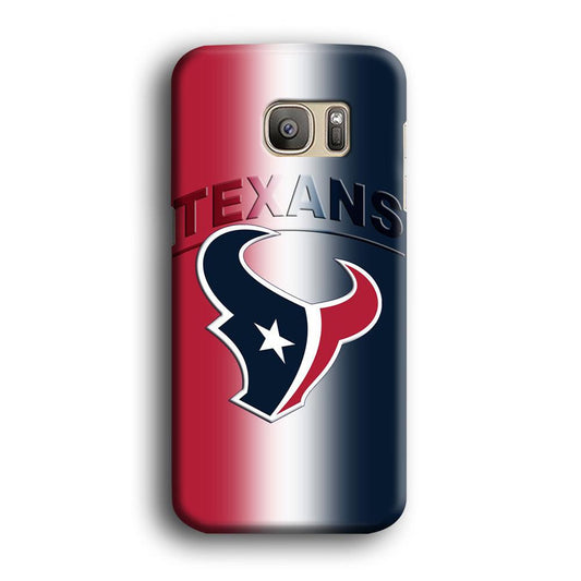 NFL Houston Texans 001 Samsung Galaxy S7 Edge Case-Plastic / Full Wrap (3D Case)-Xtracase