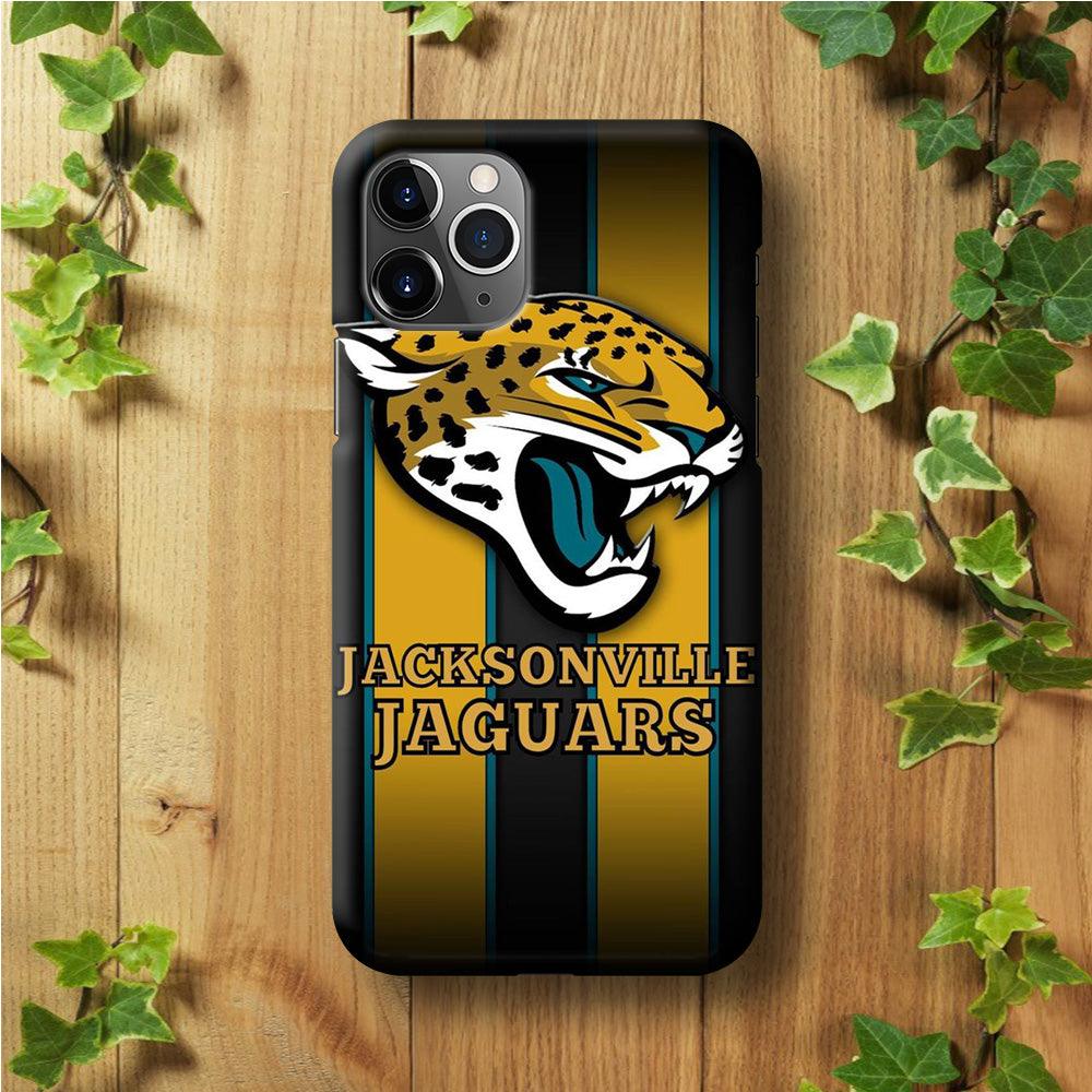 NFL Jacksonville Jaguars 001 iPhone 11 Pro Case-Plastic / Full Wrap (3D Case)-Xtracase
