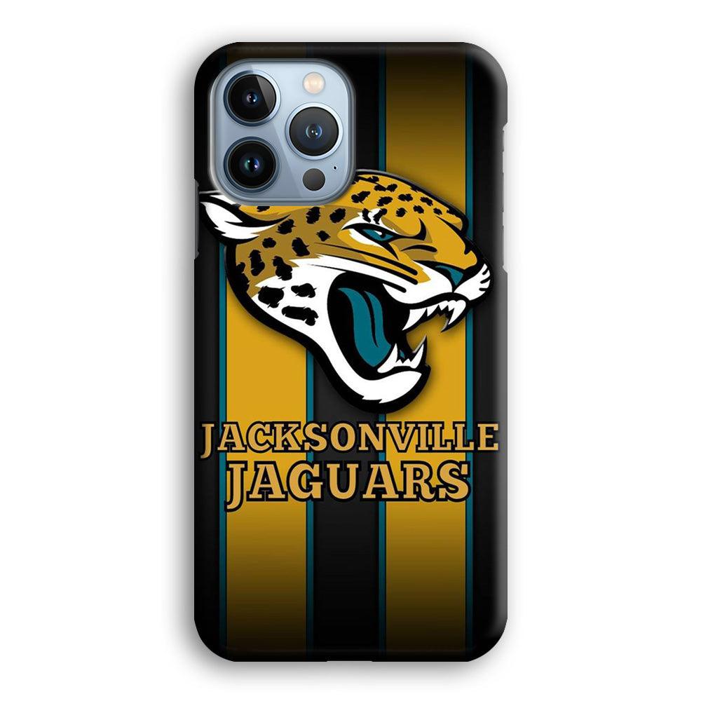 NFL Jacksonville Jaguars 001 iPhone 13 Pro Case-Plastic / Full Wrap (3D Case)-Xtracase