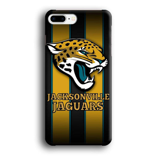 NFL Jacksonville Jaguars 001 iPhone 8 Plus Case-Plastic / Full Wrap (3D Case)-Xtracase