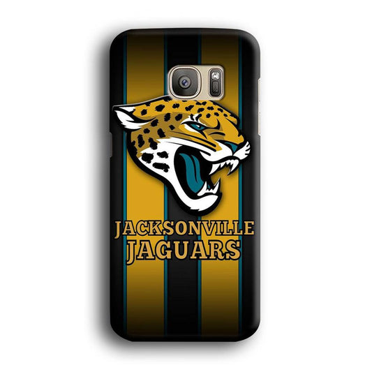 NFL Jacksonville Jaguars 001 Samsung Galaxy S7 Edge Case-Plastic / Full Wrap (3D Case)-Xtracase