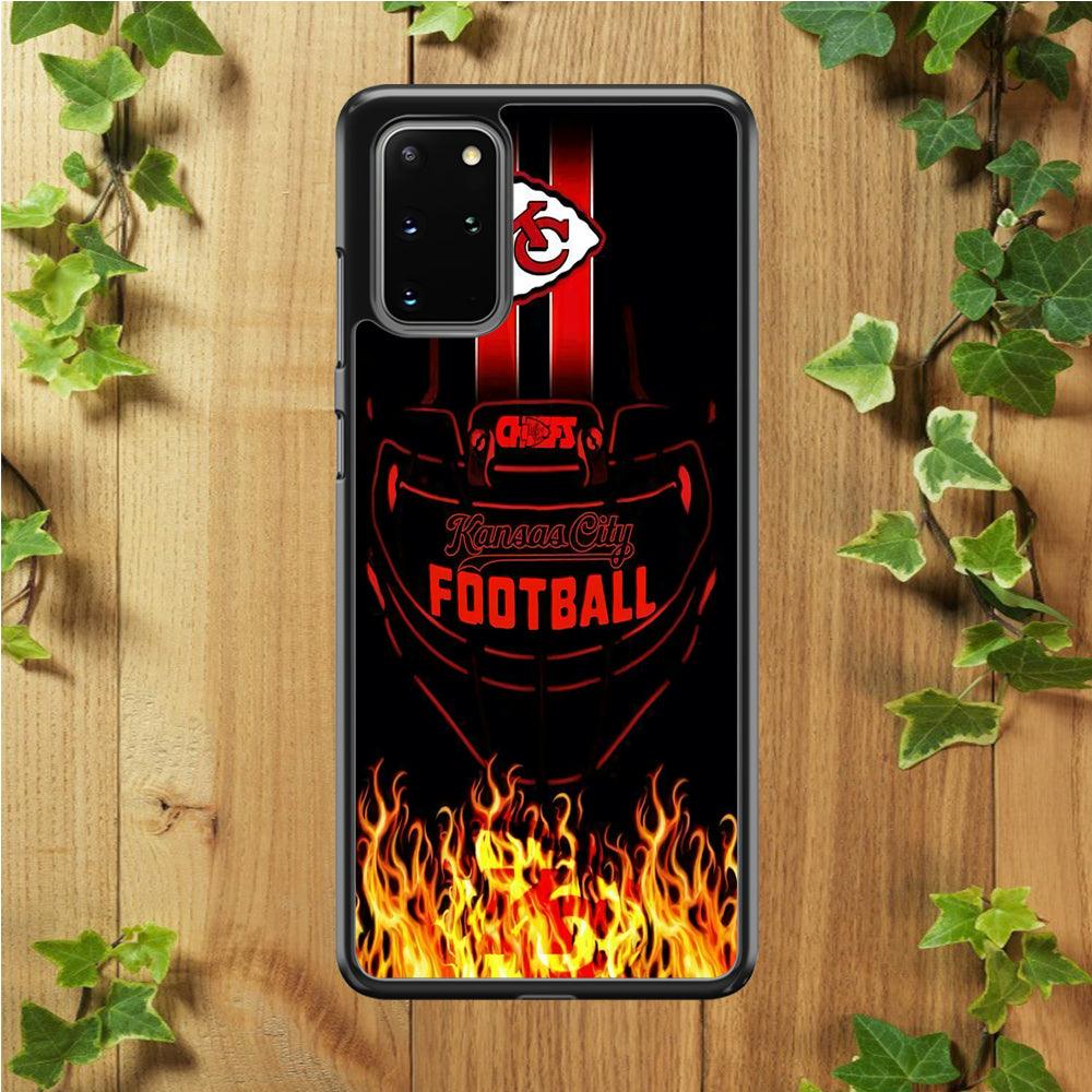 NFL Kansas City Chiefs 001 Samsung Galaxy S20 Plus Case-Plastic / Full Wrap (3D Case)-Xtracase