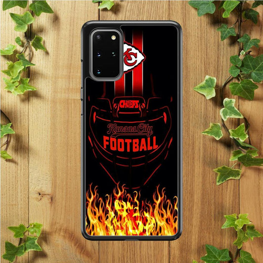 NFL Kansas City Chiefs 001 Samsung Galaxy S20 Plus Case-Plastic / Full Wrap (3D Case)-Xtracase