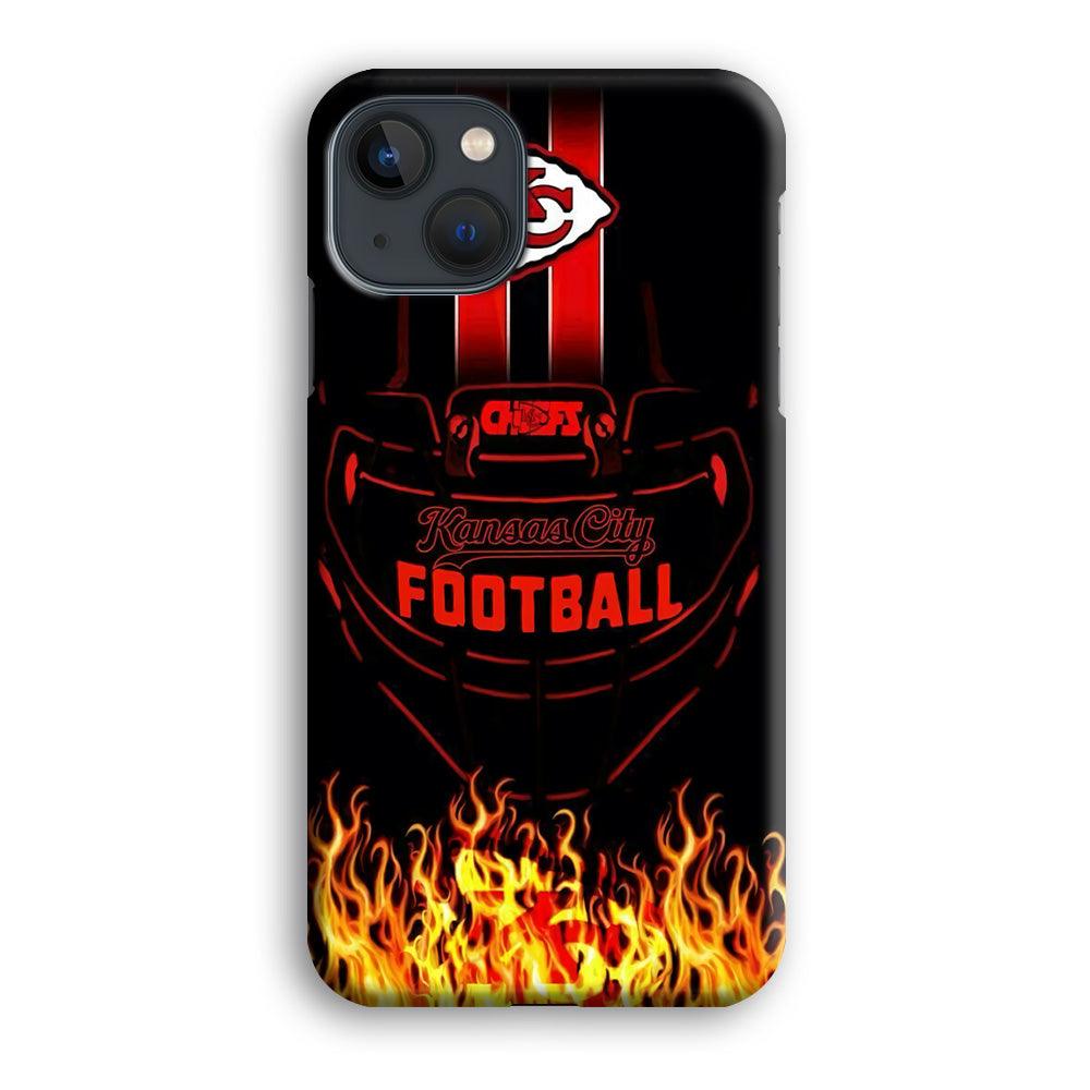 NFL Kansas City Chiefs 001 iPhone 13 Mini Case-Plastic / Full Wrap (3D Case)-Xtracase