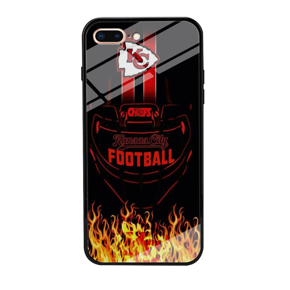 NFL Kansas City Chiefs 001 iPhone 7 Plus Case-Tempered Glass Case-Xtracase