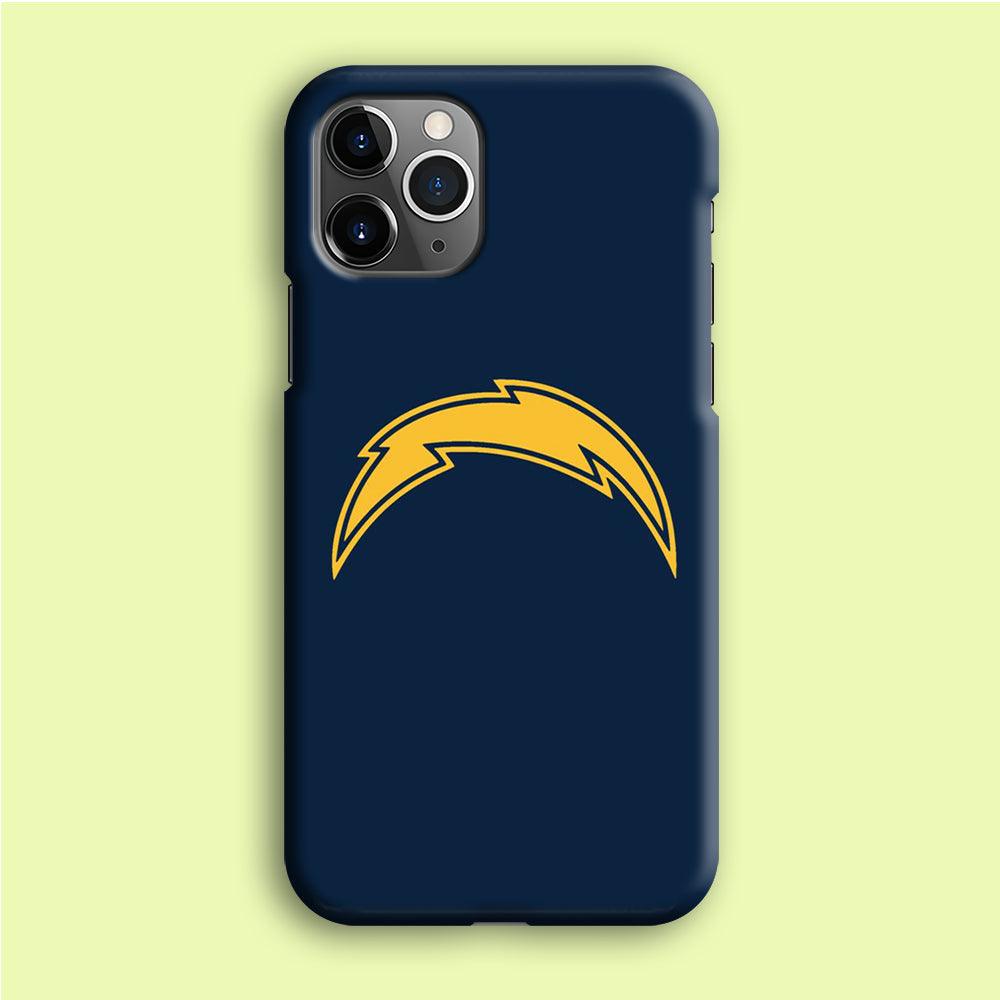NFL Los Angeles Chargers 001 iPhone 12 Pro Max Case-Plastic / Full Wrap (3D Case)-Xtracase