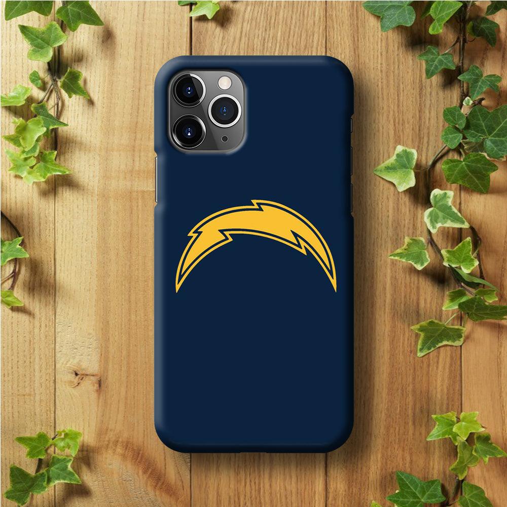 NFL Los Angeles Chargers 001 iPhone 11 Pro Case-Plastic / Full Wrap (3D Case)-Xtracase