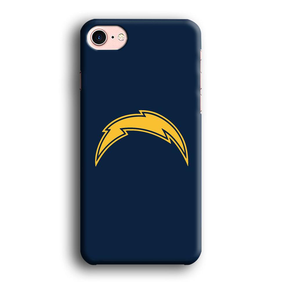 NFL Los Angeles Chargers 001 iPhone SE 2020 Case-Plastic / Full Wrap (3D Case)-Xtracase