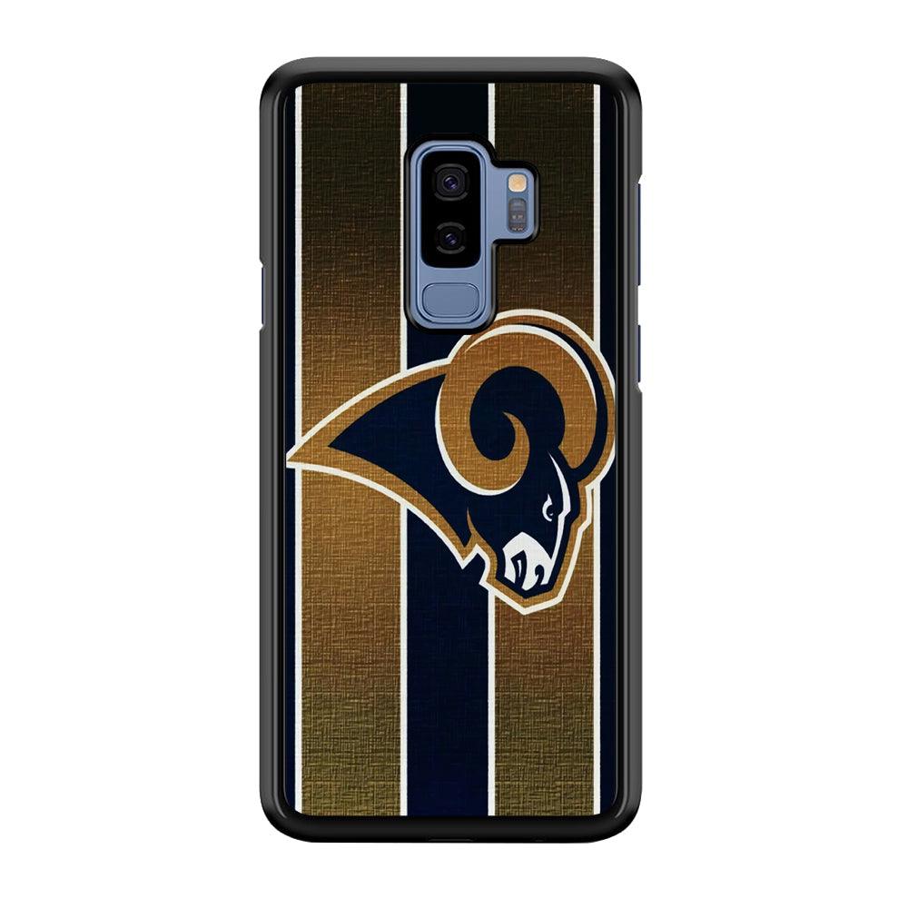 NFL Los Angeles Rams 001 Samsung Galaxy S9 Plus Case-Plastic / Full Wrap (3D Case)-Xtracase