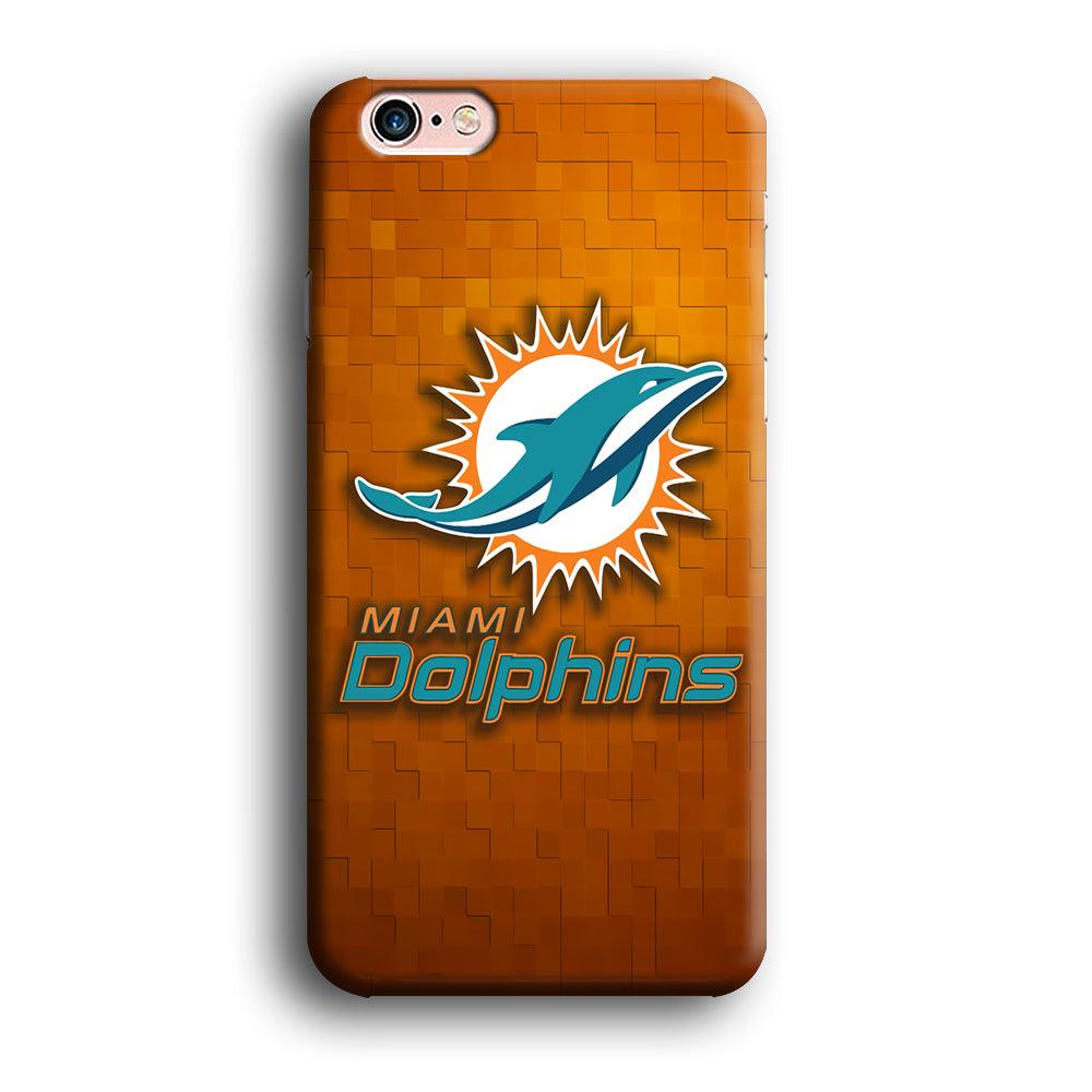 NFL Miami Dolphins 001 iPhone 6 Plus | 6s Plus Case-Plastic / Full Wrap (3D Case)-Xtracase