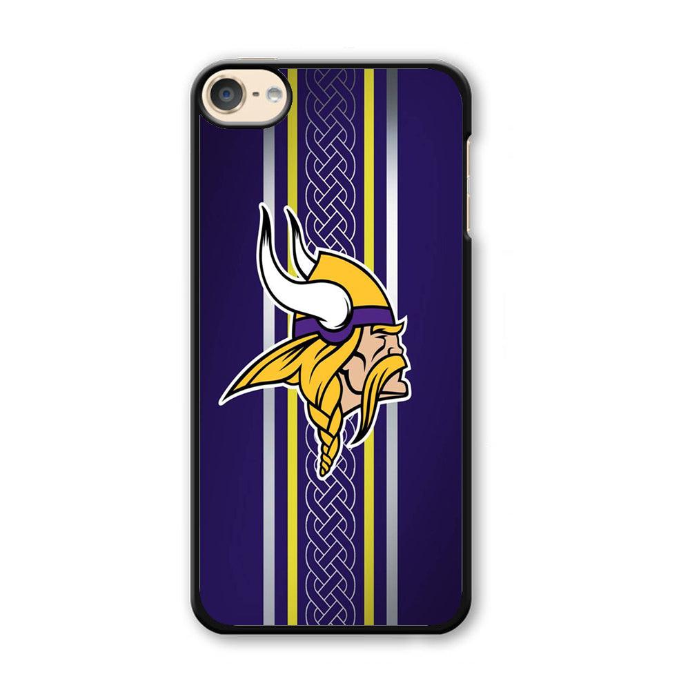 NFL Minnesota Vikings 001 iPod Touch 6 Case-Plastic / Full Wrap (3D Case)-Xtracase
