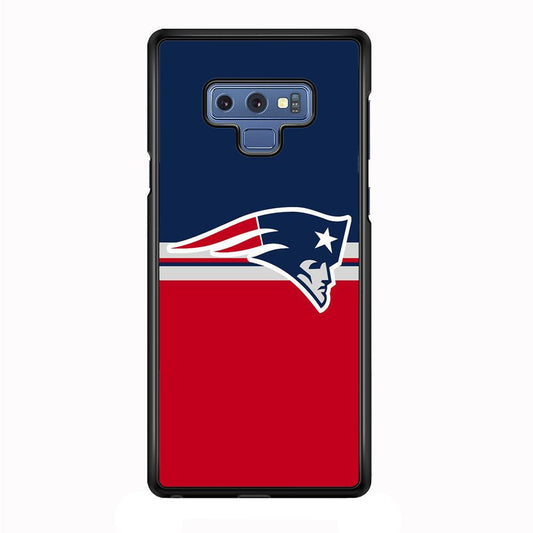 NFL New England Patriots 001 Samsung Galaxy Note 9 Case-Plastic / Full Wrap (3D Case)-Xtracase
