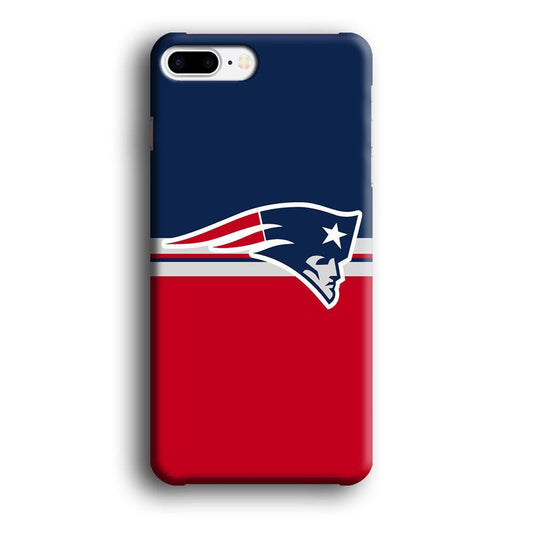 NFL New England Patriots 001 iPhone 7 Plus Case-Plastic / Full Wrap (3D Case)-Xtracase