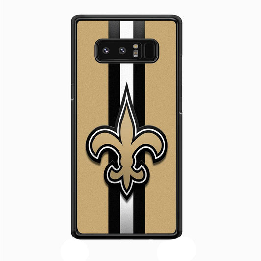 NFL New Orleans Saints 001 Samsung Galaxy Note 8 Case-Plastic / Full Wrap (3D Case)-Xtracase