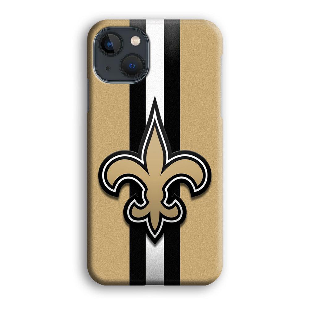 NFL New Orleans Saints 001 iPhone 13 Case-Plastic / Full Wrap (3D Case)-Xtracase